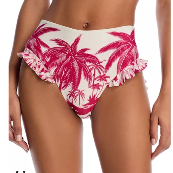 Agua Bendita Other - Agua Bendita High Waist Penelope Palms Bikini Bottom